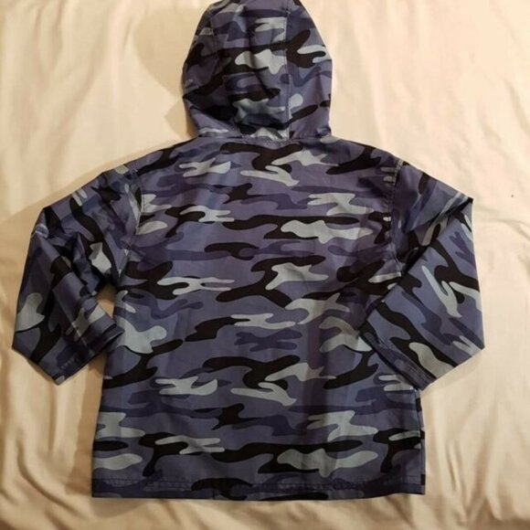 Gymboree boys camo blue jacket Small (6) - Picture 2 of 4